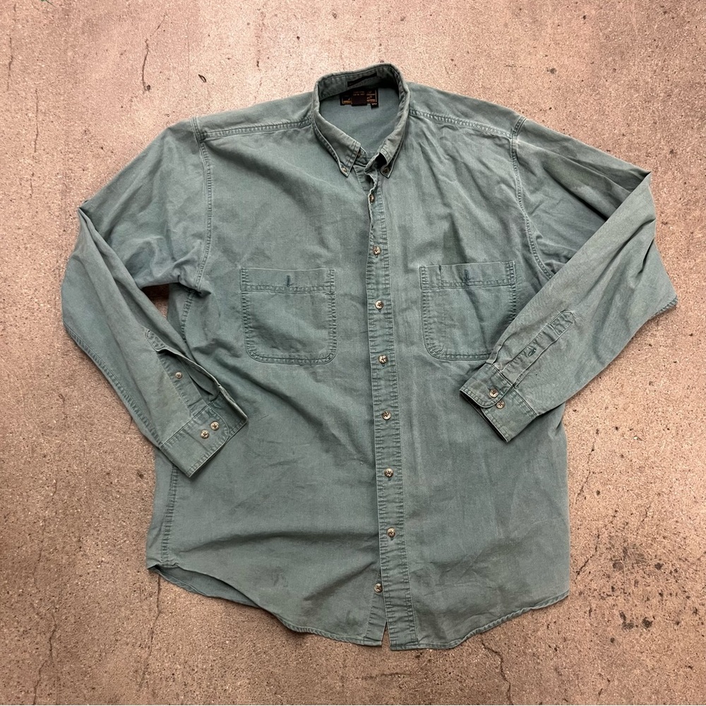Vintage Eddie Bauer Winslow Oxford Canvas Shirt (LT)